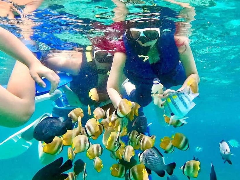 Blue Lagon Snorkeling, Waterfall, and Celuk Village Tour - Two snorkeling stops around Blue Lagoon and Tanjung Jepun