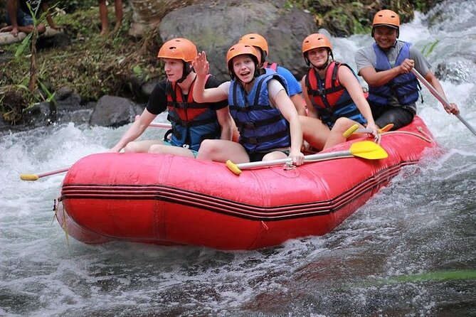 BMW Bali Rafting + Flying Fox at Telaga Waja River (LESS STAIRS) - The first rapids reveal the character of the trip