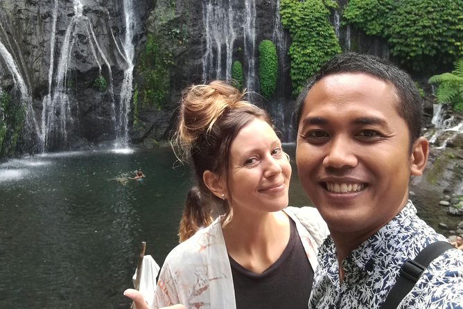 Bratan Temple, Banyumala Twin Waterfall, Jatiluwih Rice terrace and Tanah Lot - Banyumala Twin Waterfall and the day’s best adventure