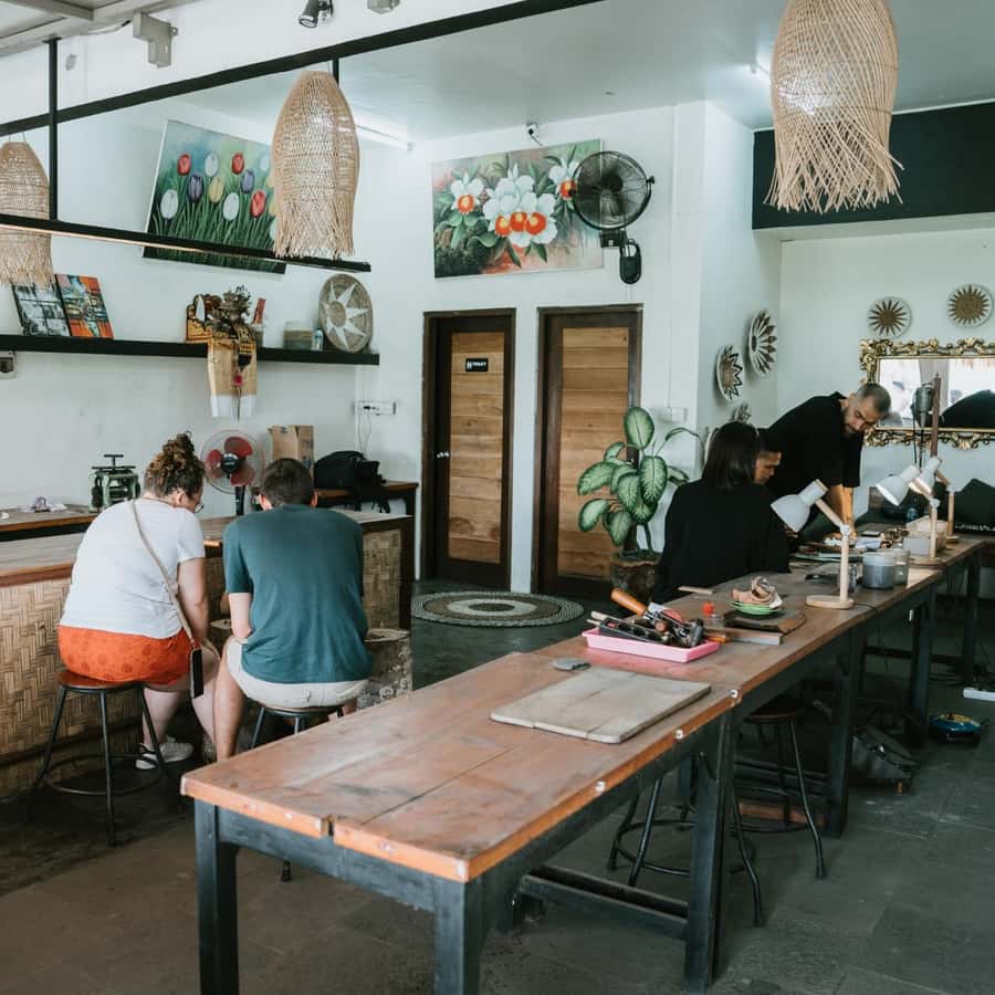 Canggu: Echo Silver Workshop - Turning 1 to 6 grams of silver into one piece