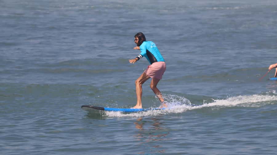 Canggu: Private Surf Lesson with certified lifeguard - Starting at Alody Warung in Canggu