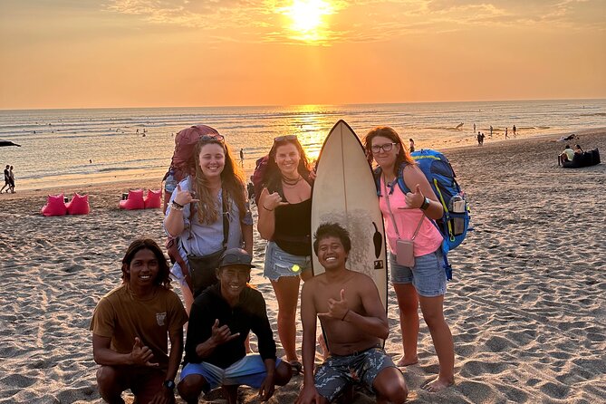 Canggu: Surfing lesson with ISA certified instructor - Starting on the sand with safety and surf basics