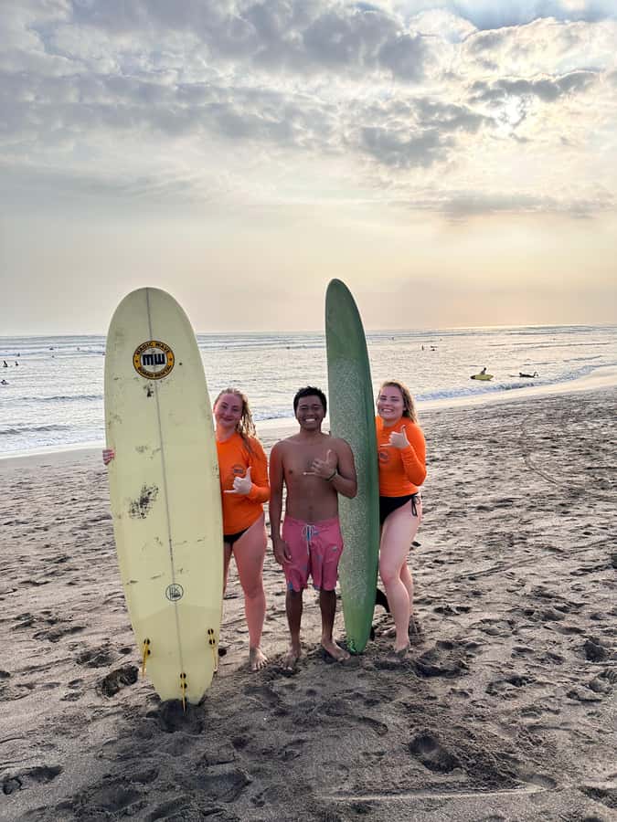 Canggu: Surfing Lesson with ISA Instructor - What happens during the two hours