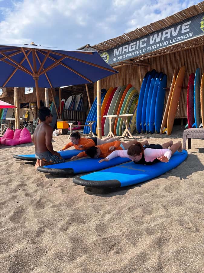 Canggu: Surfing Lesson with ISA Instructor - How tiring is the lesson?