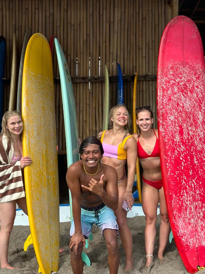 Canggu: Surfing Lesson with ISA Instructor - The instructors make the difference