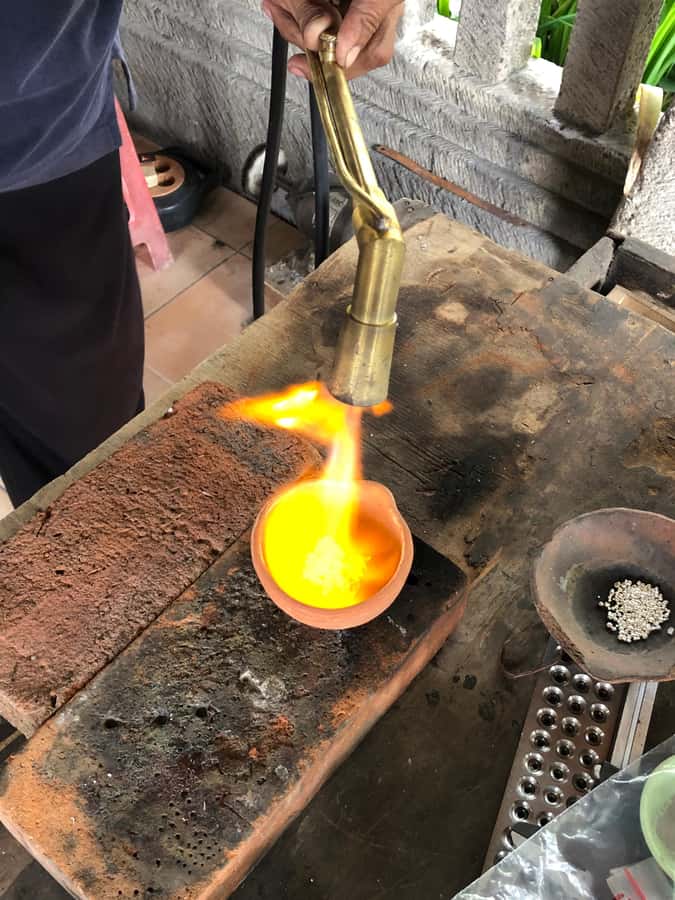 Celuk Bali Silver Class - Make Your Own Silver Jewelry - Practical timing, clothing, and planning