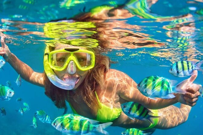 Combination Tour: Ayung river rafting With Blue Lagoon Snorkeling - Lunch between the two water activities