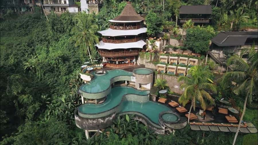Cretya Ubud Infinity Pool,Hidden Waterfall, Temple &Lunch - Lunch and coffee at OKA Agriculture Bali