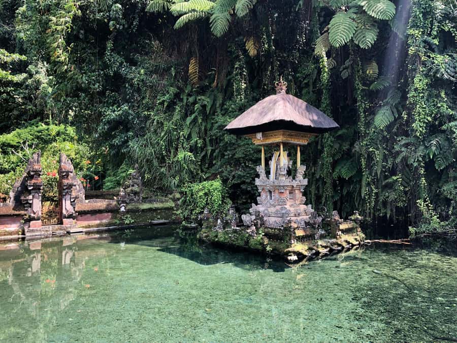Cretya Ubud Infinity Pool,Hidden Waterfall, Temple &Lunch - Sebatu Water Temple slows the rhythm