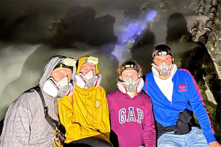 From Bali: Ijen Volcano Sunrise Hike with Transfer & All Fee - The one-hour ferry ride from Bali to Java
