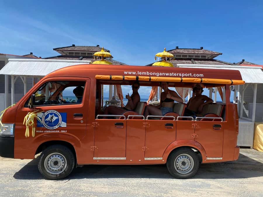 From Bali: Lembongan and Devil's Tears Buggy Tour with Lunch - Yellow Bridge, the link to Ceningan