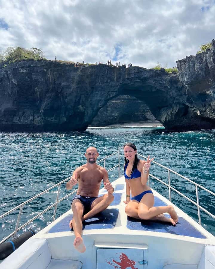 From Bali: Nusa Penida Full Day Private Snorkeling Tour - The real prize is a private boat off Nusa Penida