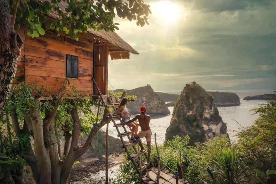 From Lembongan: Full-Day Private Tour East Nusa Penida - Diamond Beach and the famous white-sand view