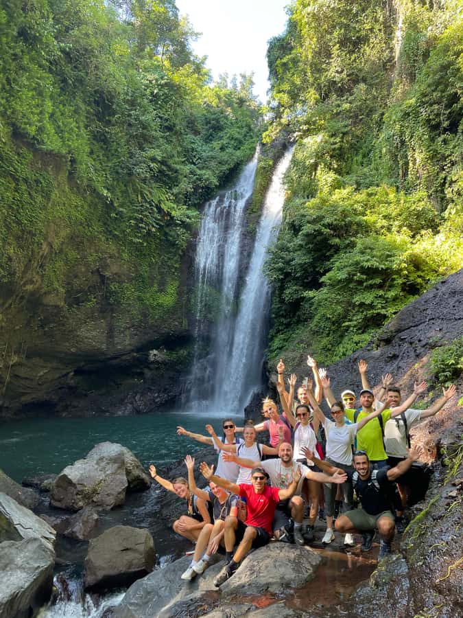 From North Bali: Aling Aling Waterfall and Blue Lagoon Tour - A Balinese compound adds more than scenery