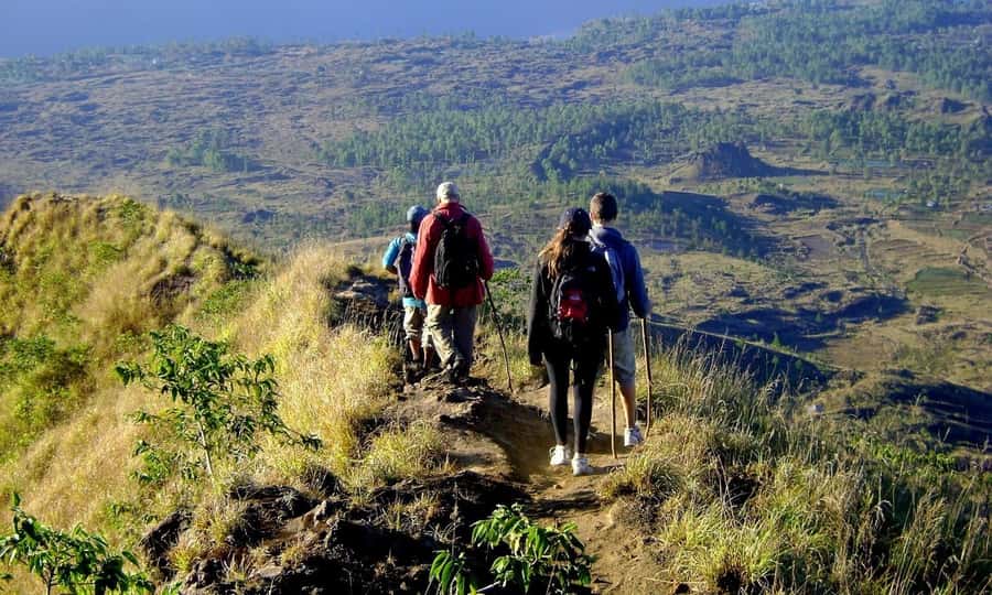 From Ubud: Mount Batur Hiking - Starting the climb in darkness