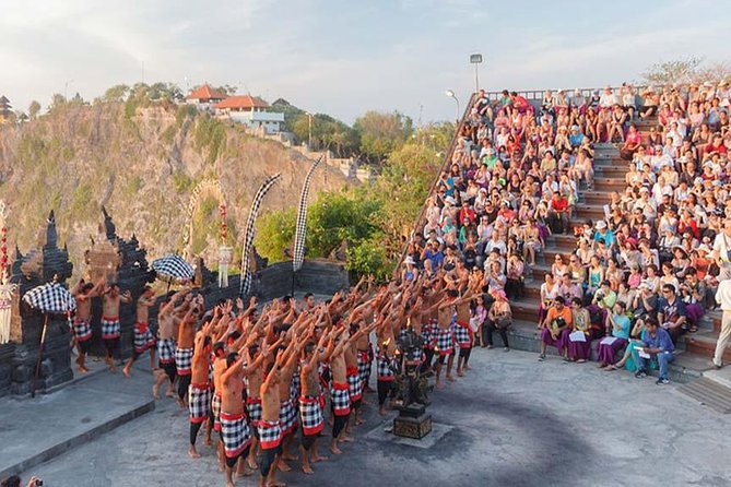 Garuda Wisnu Statue & Uluwatu Sunset, Kecak Fire Dance Tour - Uluwatu Temple above the Indian Ocean