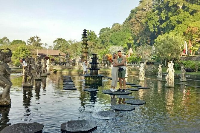 Gate of Heaven and the Amazing East Bali - Tegalalang rice terraces at the end of the day