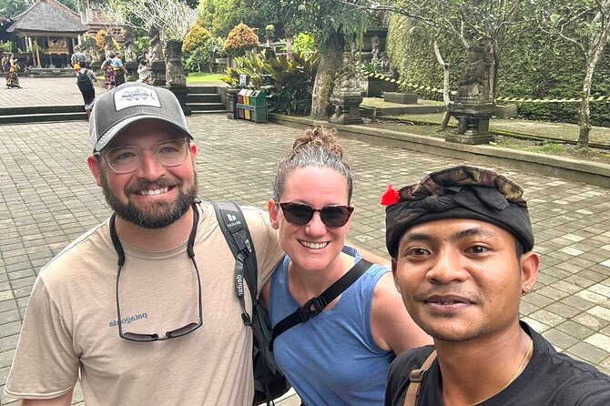 Gunung Kawi Rice Terrace Swing And Waterfall Private Guided Tour - Ubud Monkey Forest starts the morning