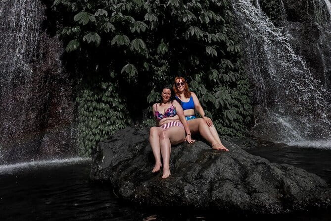 Hidden North Waterfall Bali All inclusive - Munduk Waterfall among coffee and tropical plants