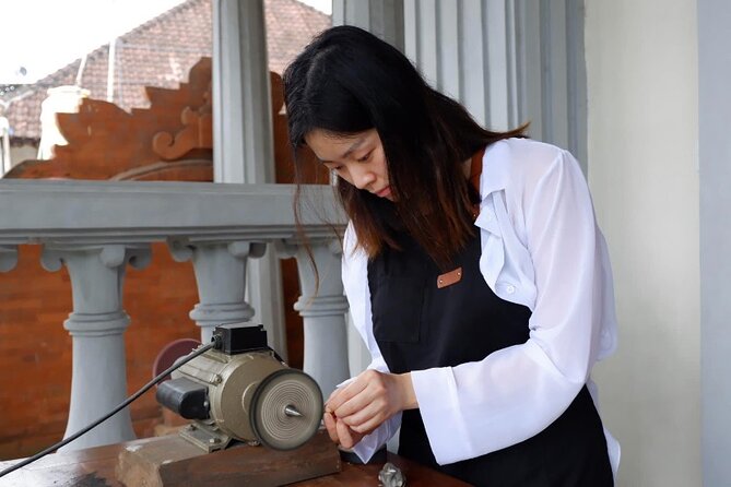 Jewelery Making Class with Own Design - The Drive From Seminyak to the Silver Workshop