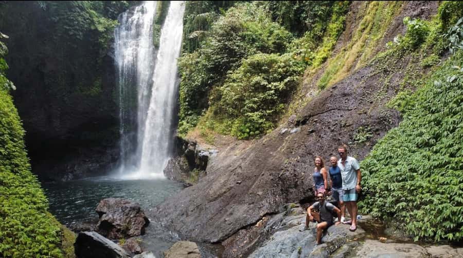 Jumping Sliding at Aling- Aling Waterfall and Handara Gate - Private transport from southern Bali