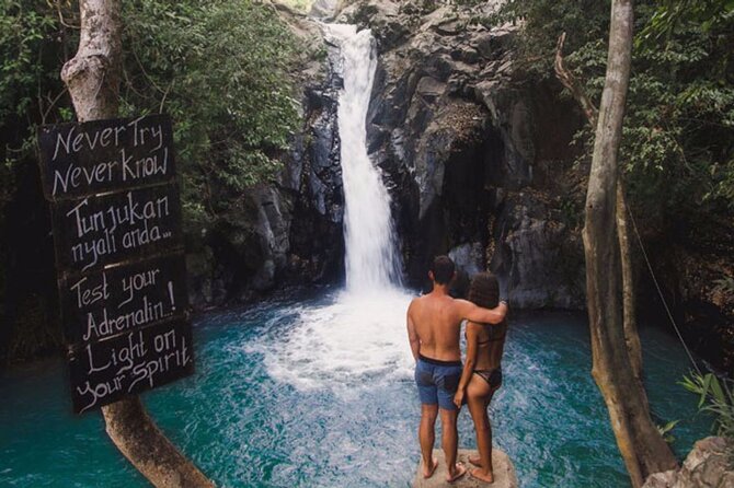 Jumping Sliding at Aling- aling Waterfall - Wanagiri Hidden Hill - Handara Gate - Wanagiri Hidden Hills in 30 Minutes