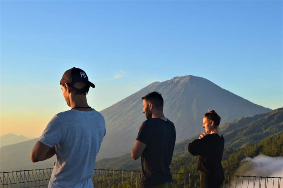 Kintamani: Sunrise Yoga, Meditation, Earth & Water Rituals - Sunrise near Mount Batur