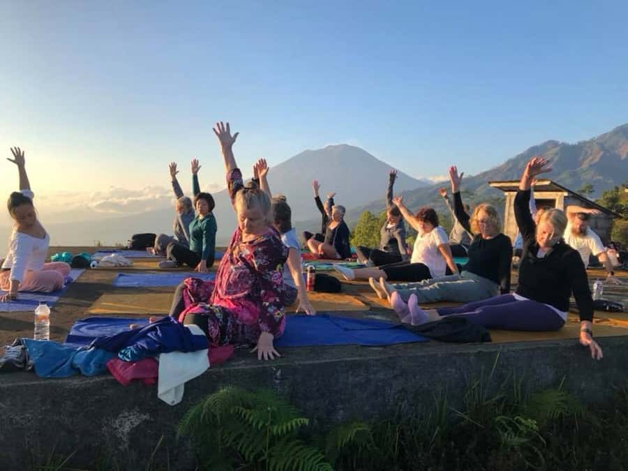 Kintamani: Sunrise Yoga, Meditation, Earth & Water Rituals - Yoga, meditation, and the silent forest walk