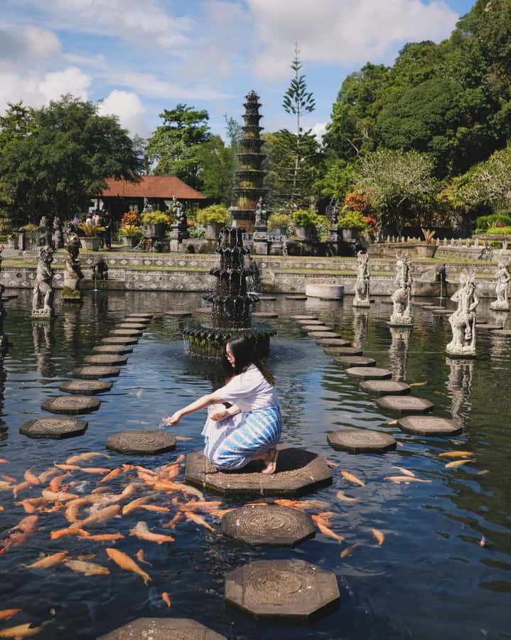 Lahangan Sweet, Tirta Gangga & Virgin Beach - The driver-guide can shape the whole day