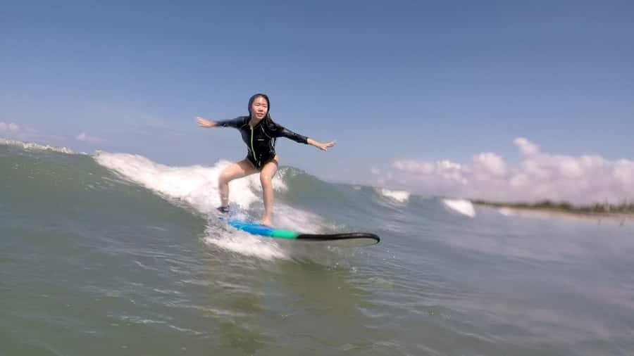 Legian Beach, Bali: Beginner or Intermediate Surf Lessons - How much value do you get for $16?