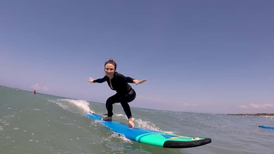 Legian Beach, Bali: Beginner or Intermediate Surf Lessons - The land lesson: safety before the first wave