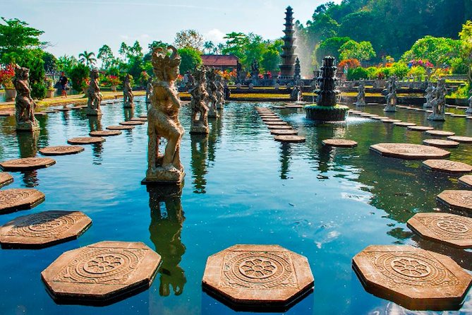Lempuyang Gates of Heaven, Tirta Gangga Temple Swim & Jungle Waterfalls - Tirta Gangga’s pools and one cool swim