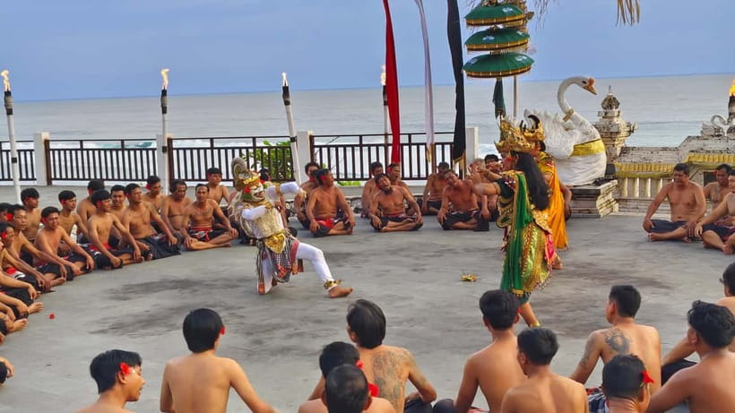 Melasti Kecak Fire Dance, Sunset & Ocean Cliff Views in Bali - Melasti Beach and the ocean-cliff views