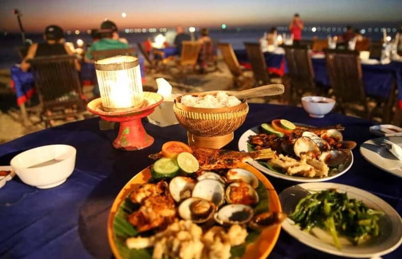Melasti Kecak Fire Dance, Sunset & Ocean Cliff Views in Bali - Sunset timing, seating, and outdoor comfort