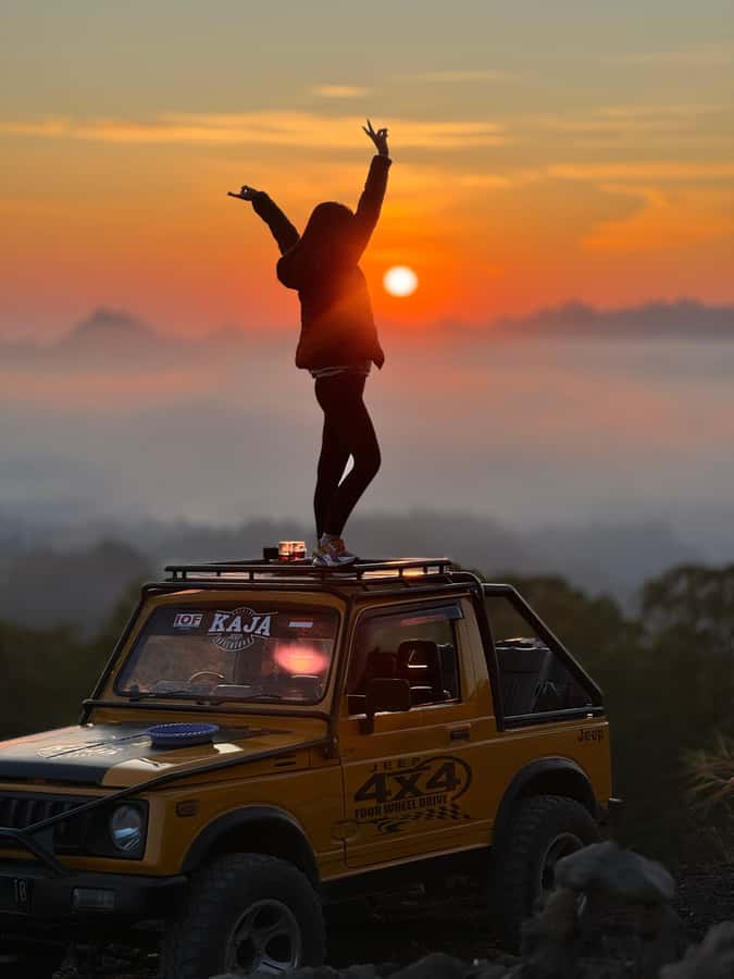 Mount Batur 4WD Jeep Sunrise Tour kintamani - Key points at a glance