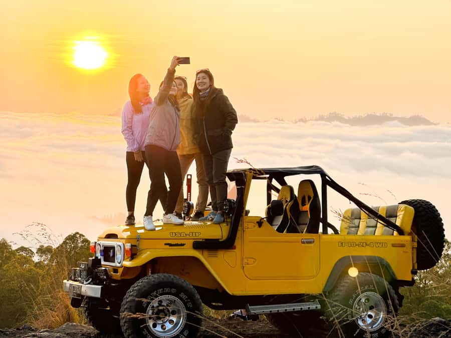 Mount Batur 4WD Jeep Sunrise Tour kintamani - Why this jeep tour works for a Mount Batur sunrise