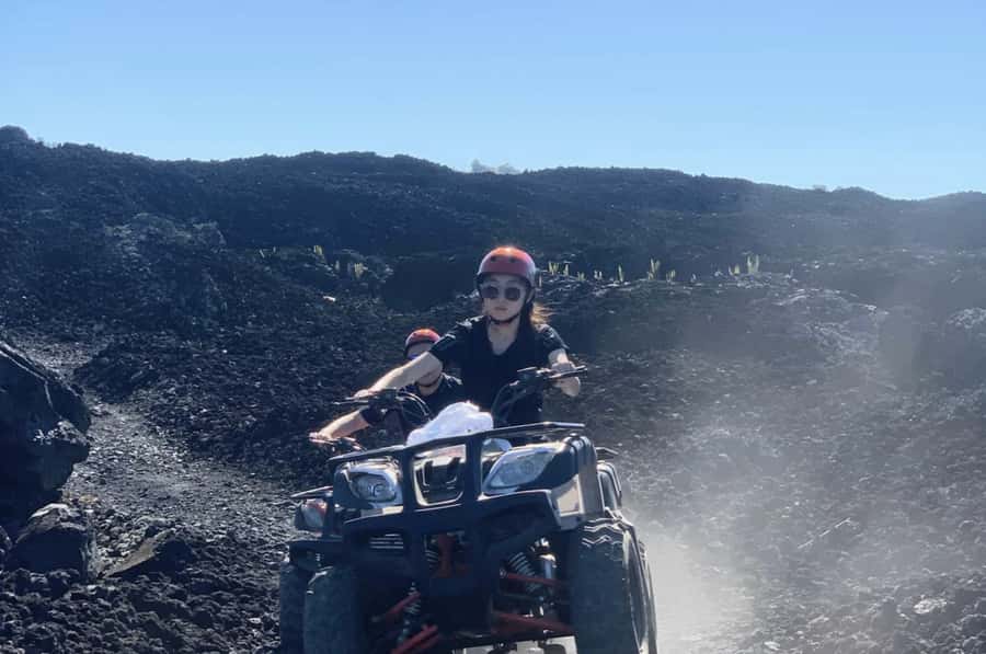 Mount Batur: ATV Quad Bike Black Lava & Sand Adventure - Guides who make the difference