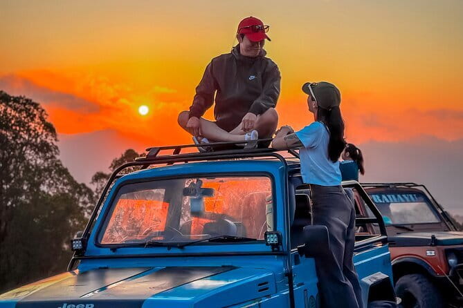 Mount Batur Sunrise Jeep & Cleansing Ritual at Tirta Empul Temple - The pre-dawn 4x4 ride toward Mount Batur