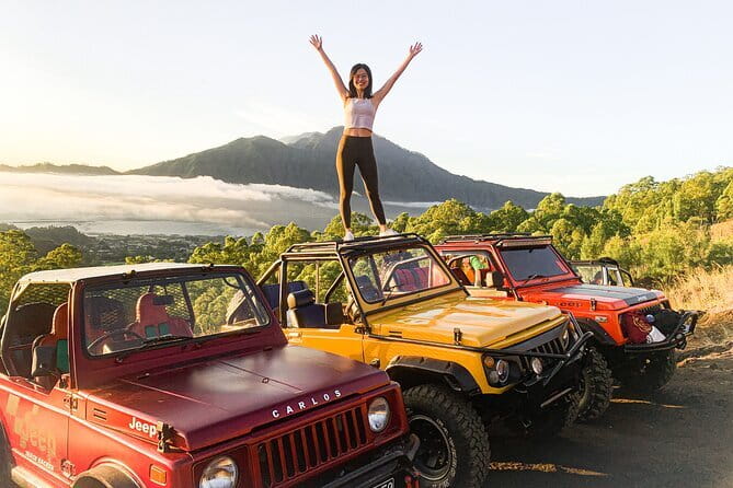 Mount Batur Sunrise Jeep From Ubud - Sunrise from the Jeep seat