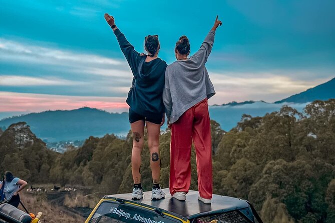 Mount Batur Sunrise Jeep With Kintamani Cafe Private Tour - Sunrise from Mount Batur without the climb