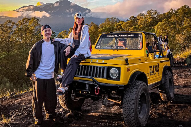 Mount Batur Sunset Jeep Guided Tour - Black Lava: Bali’s volcanic side up close