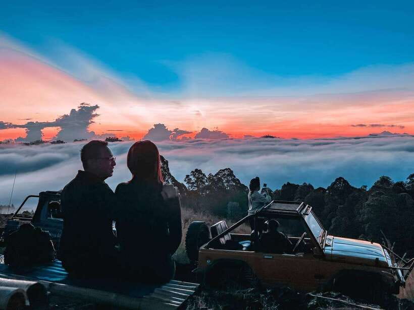 Mt. Batur Jeep Sunrise Trip - Returning to the visitor center