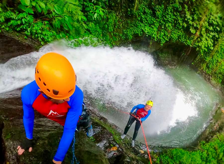 North Bali: Guided Canyoning Aling Waterfall Adventure - Natural Slides, Jumps, and the 20-Meter Zipline