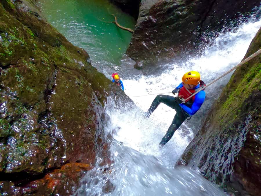 North Bali: Guided Canyoning Aling Waterfall Adventure - Lunch, GoPro Photos, and the End of the Route