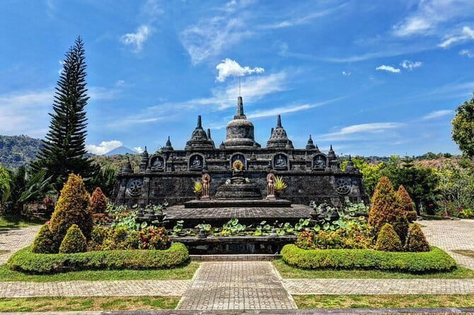 North Bali highlights: Buddhist temple, Waterfall & hot spring - Banjar Hot Springs and a warm break