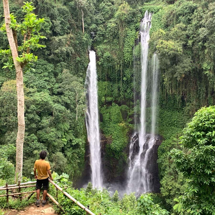 North Bali: Sekumpul and Banyumala Waterfalls & Rice Terrace - Sekumpul Waterfall: the main event
