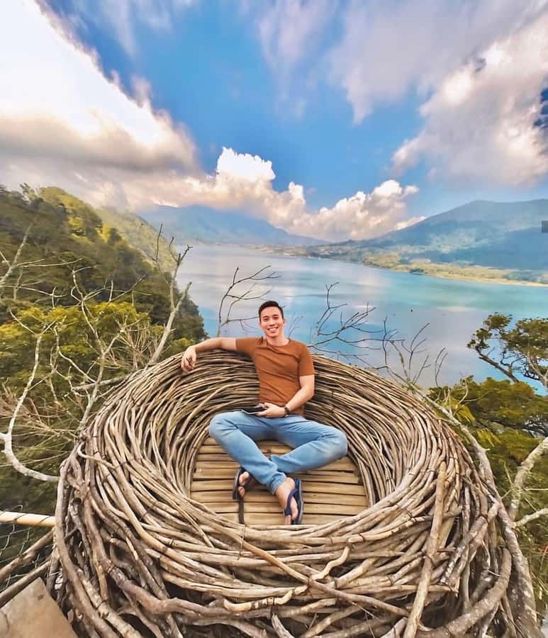 North Bali: Ulun Danu, Waterfalls, Swing and Monkey Forest - Sangeh Monkey Forest and its old nutmeg trees