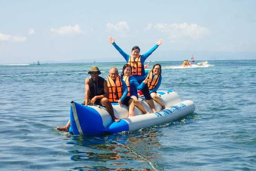 Nusa Dua: Watersports, Uluwatu Temple, and Kecak Dance Tour - Jimbaran Beach and the cost of a seafood sunset