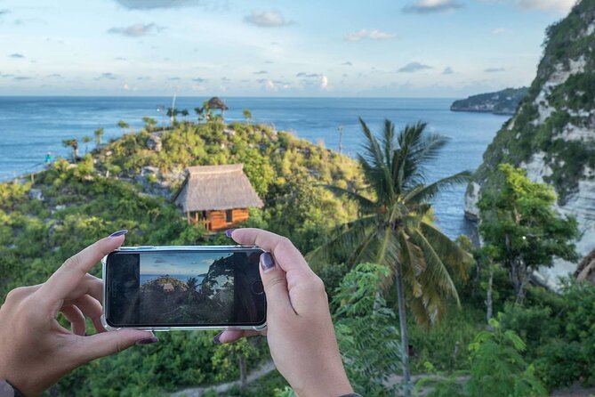 Nusa Penida Instagram Tour. West & East. All-inclusive - Kelingking Beach: the famous cliff view