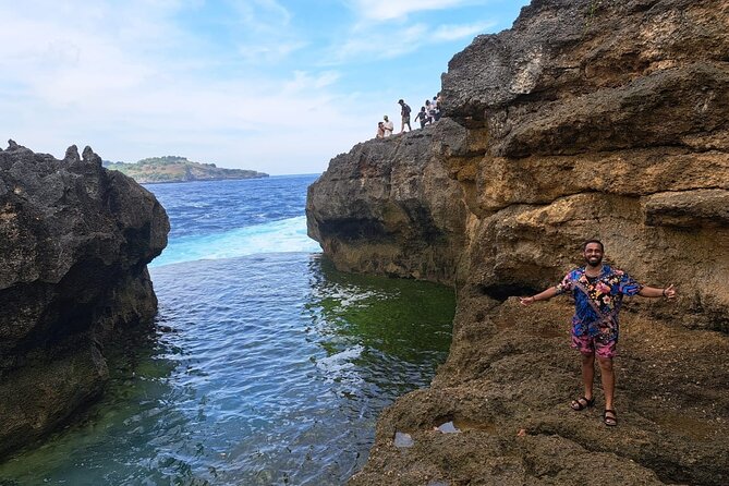 Nusa Penida West Trip All Inclusive - Pasih Uug, the cliff and sea arch at Broken Beach